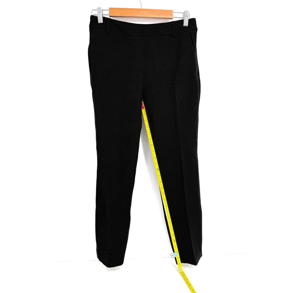 Dalia‎ Womens Black Slim Leg Stretch Dress Pants Professional Sz M
